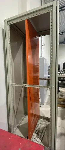 Painel Metálico Industrial 2200x800x850 Estrutura Vazia para Quadro Elétrico ou Automação