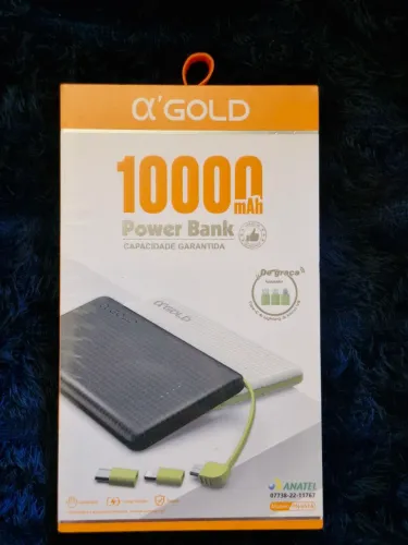 Carregador Portatil Original Power Bank 10000 Mah Rapido