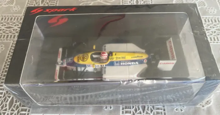 Fórmula 1 Spark 1:43 Williams FW11 Winner Brazil GP 1986