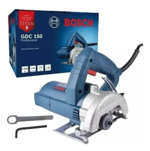 R$369,99 Serra Mármore 1500w Bosch Titan Gdc-150 Bosch