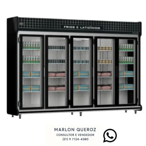 Auto Serviço PoloFrio 3,00m 5 Portas 220v Novo