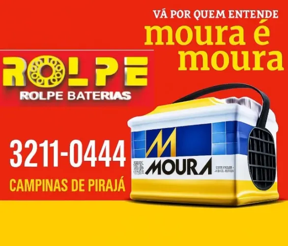 Bateria Moura\60ah -Rolpe Baterias