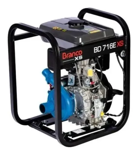 MOTOBOMBA BRANCO A DIESEL BD716 XS 2.1/2POL CENTRIFUGA