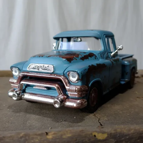 GMC Blue Chip Pickup 1955 em miniatura 