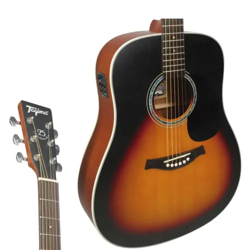 Violão Tagima Sunset Folk aço preço a negociar com bolsa. Microfone por fora.