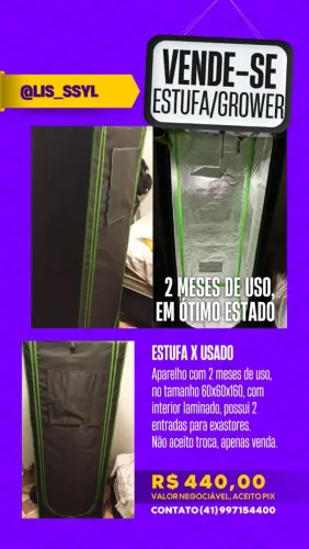 Estufa para grower