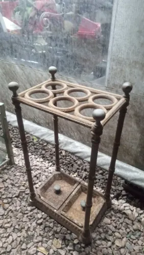 Porta bengalas / guarda-chuva anos 20