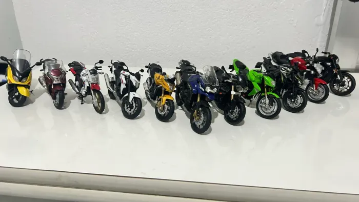 Coleção de motos