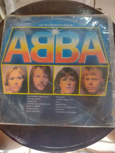 Disco Vinil LP ABBA - "os grandes sucessos"