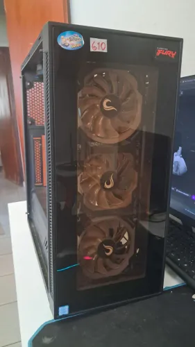 Gabinete TG5 Sharkoon + 7 Ventoinhas Rise