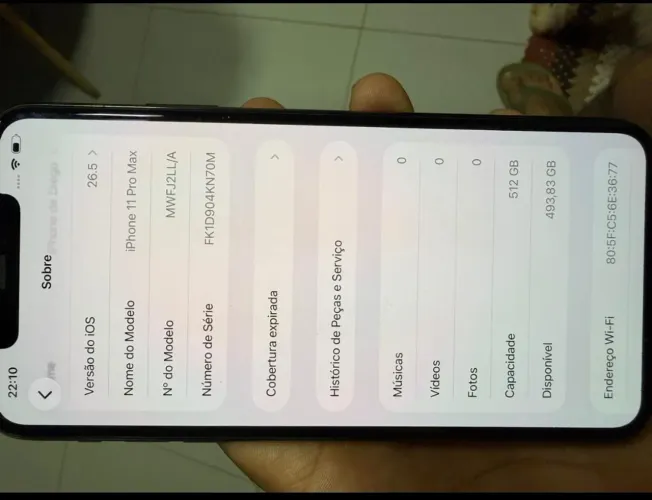 IPHONE 11 pro Max 512