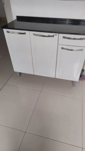 Balcão de cozinha aço