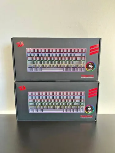 Teclado Mecânico Gamer Redragon Phantom 75% Novo Lacrado Faço entrega
