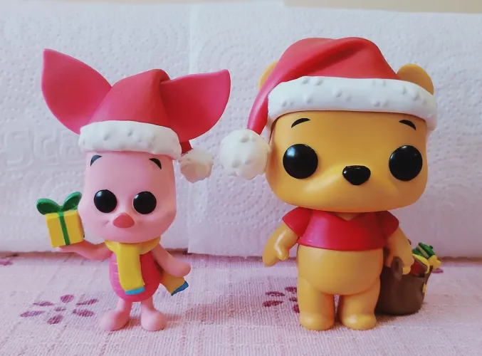 Ursinho Pooh e Leitão Funko Pop Original