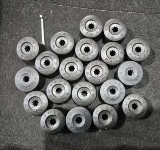 Kit 20 Capa De Parafuso Volkswagen Roda Liga Leve 
