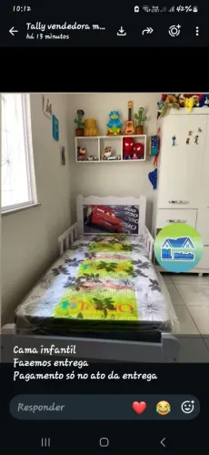 Cama infantil Personagens 