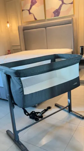 Berço portátil Moisés Lado a Lado Kiddo + Colchão Ortobom