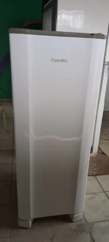 Geladeira Electrolux e fogão esmaltec 4bocas