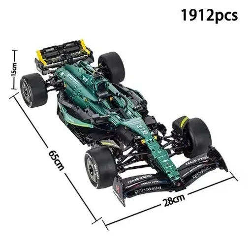 Amr25 Aston Martin 1:8 (1912 peças) 