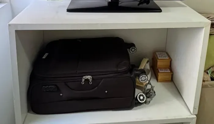 Móvel Branco Multiuso - Rack para TV, Aparador ou Nicho Organizador