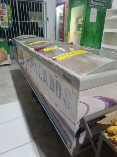 Freezer ilha 6 vidros