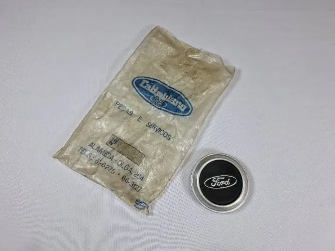 Calotinha Calota Centro Roda Luxo Corcel II Belina 2 Original Ford