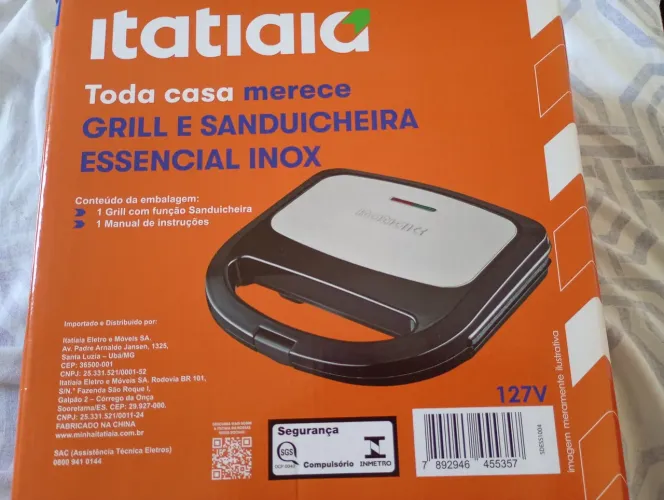 Grill e sanduicheira