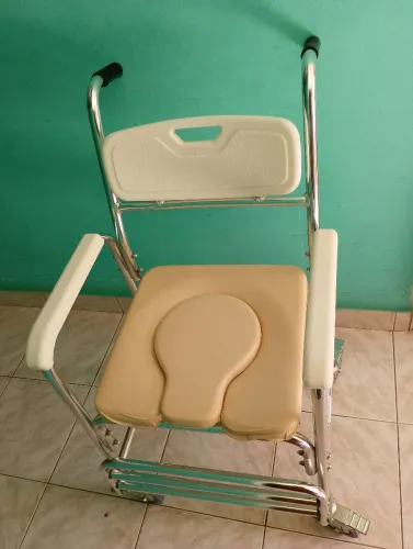 Cadeira de banho alumínio