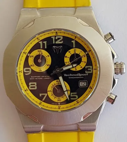 RELÓGIO TECHNOMARINE CRONÓGRAFO SPORT ALPHA SUÍÇO!!