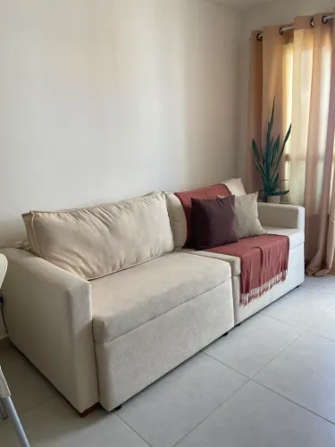 Sofá Retrátil Slim com Pillow Top