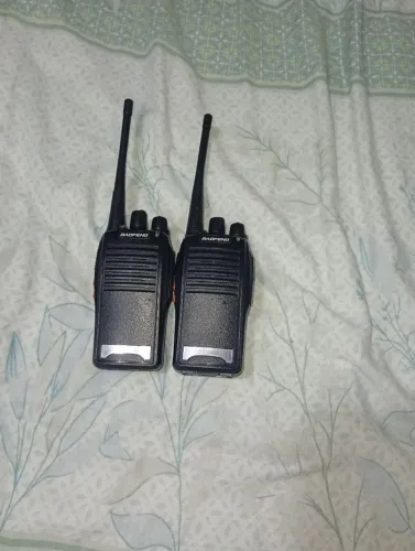 kit 2 rádio comunicador baofeng 777s 