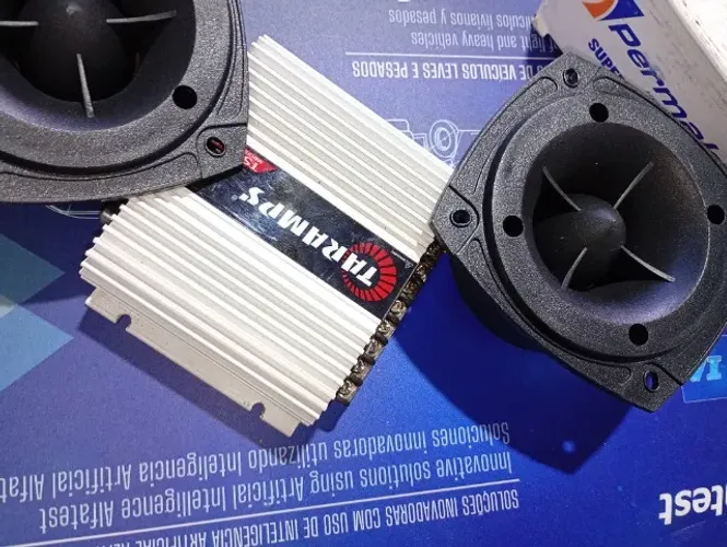 Potência ts400 + 2 Twitter p Mark em promoção