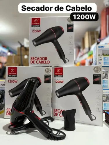 Secador de Cabelo 1200W Profissional Novo | Melhor Preço | Pronta Entrega