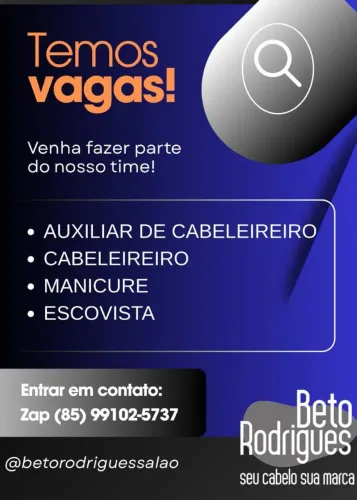 Vagas para Salão de Beleza