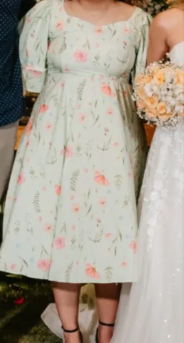 Vestido midi floral G