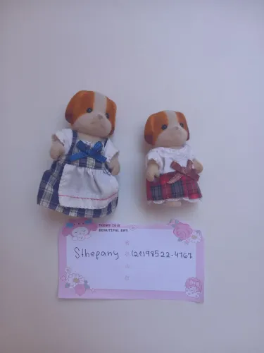Sylvanian families - mãe e filha chiffon