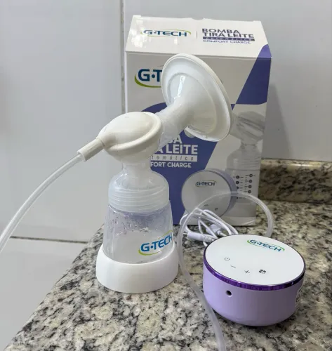 BOMBA TIRA LEITE AUTOMÁTICA G-TECH COMFORT CHARGE.