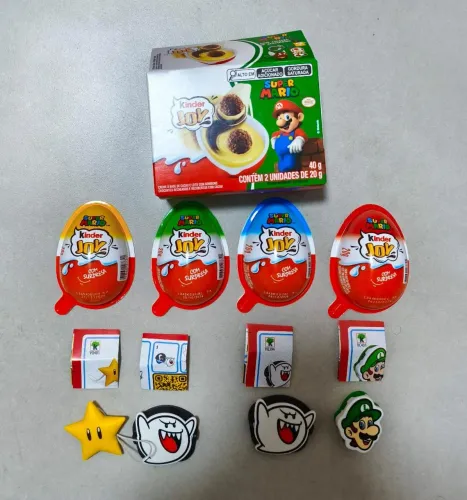 Lote Kinder Joy Super Mario