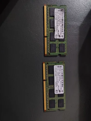 2 Memórias RAM SMART 4GB DDR3L 1600MHz (Total 8GB)