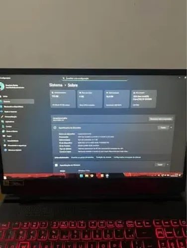 Notebook Acer nitro 5