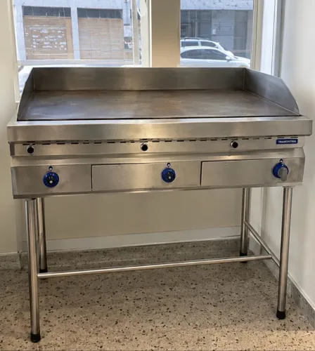 Chapa a Gás Industrial Tramontina América 1200 em Inox