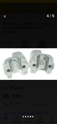 RISER GUIDAO HARLLEY FAT BOY 