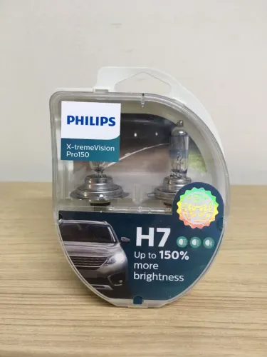Kit Lâmpada Philips X-treme Vision H7 55watts 12volts (par) - NOVO