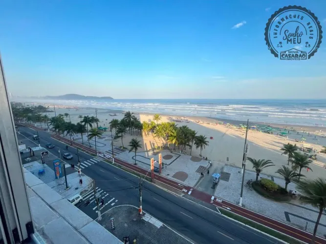 Aviação 58 m² 1 dorm Vista mar Reformado, semi-mobiliado e 1 vaga