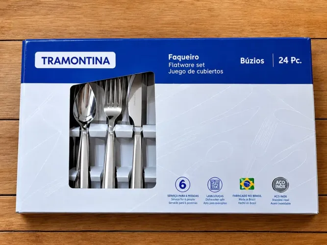 Jogo de Talheres Tramontina Búzios - 24 Peças