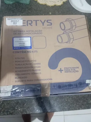 Kit de instalação de ar condicionado novo