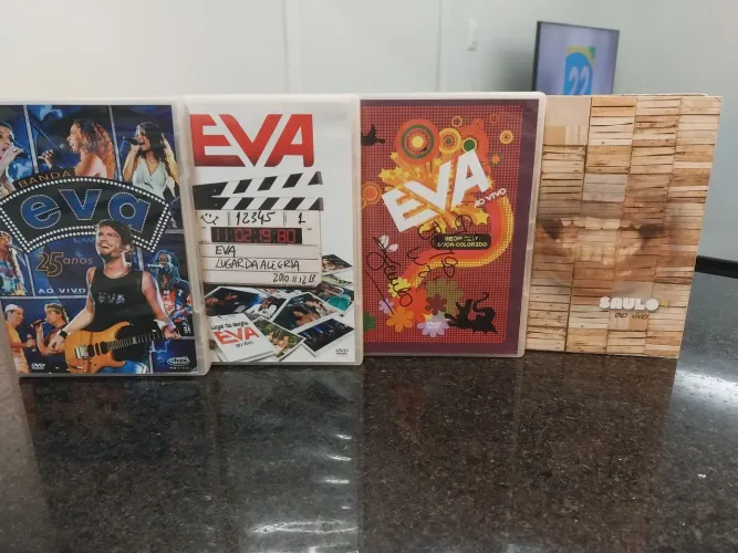 DVDs originais Banda Eva c/ Saulo