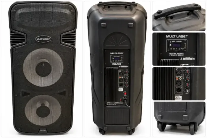 Multilaser SP344 - 3.500W RMS 