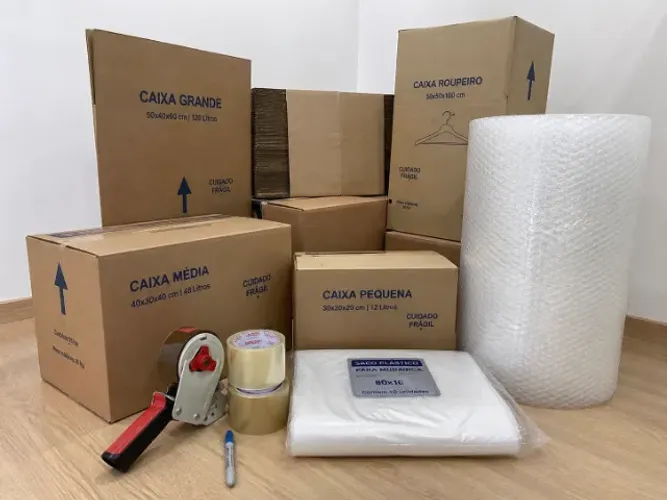 Kit Completo para Embalar Mudança com Melhor Preço