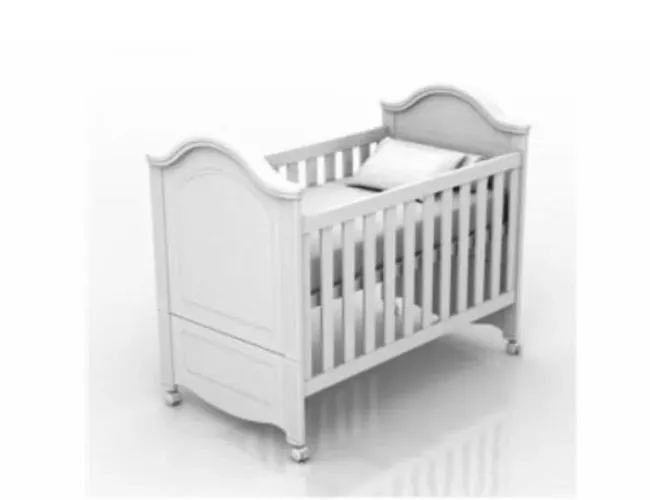 Berço quater com colchão